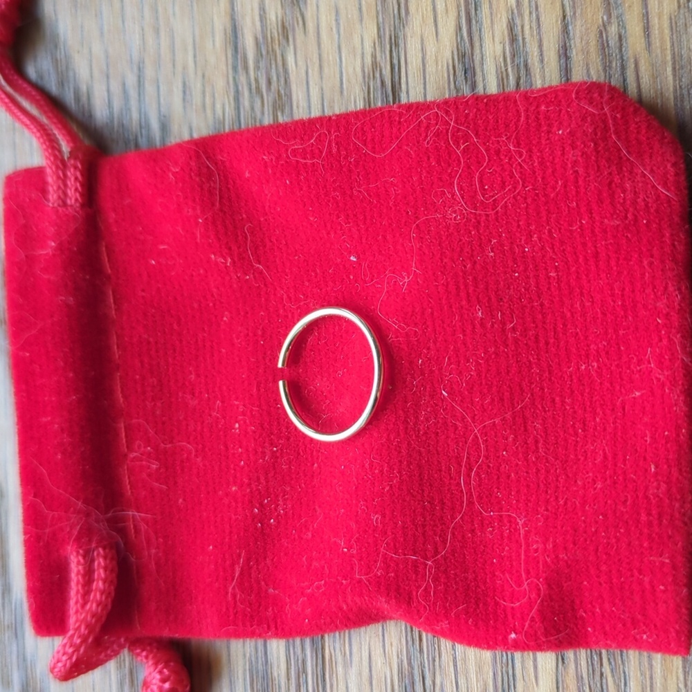 Yellow Gold Seamless Ring